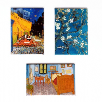 Plus de détails sur MAGNETS RECTANGULAIRES Van Gogh 